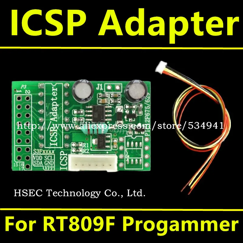 Free Shipping ICSP Adapter FOR RT809F Serial ISP/ RT809H USB Programmer/ ICSP programmer
Free Shipping ICSP Adapter FOR RT809F Serial ISP/ RT809H USB Programmer/ ICSP programmer