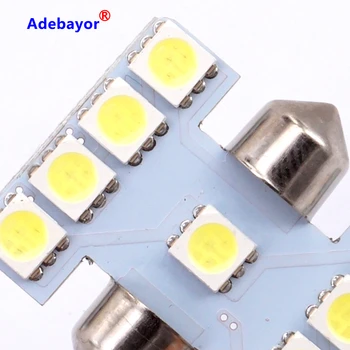 200 X Dome led 31mm 32mm 9 SMD 5050 LED White Interior Dome Festoon Car Auto Light reading Lamp Bulb Free Shipping
200 X Dome led 31mm 32mm 9 SMD 5050 LED White Interior Dome Festoon Car Auto Light reading Lamp Bulb Free Shipping