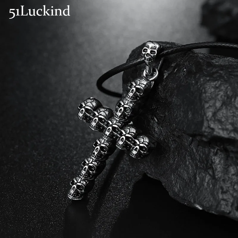 Antique Silver Punk Skull Cross/Dragon Claw/Lion Design Pendant Necklace Black Leather Mens Necklace For Male Viking Jewelry
Antique Silver Punk Skull Cross/Dragon Claw/Lion Design Pendant Necklace Black Leather Mens Necklace For Male Viking Jewelry