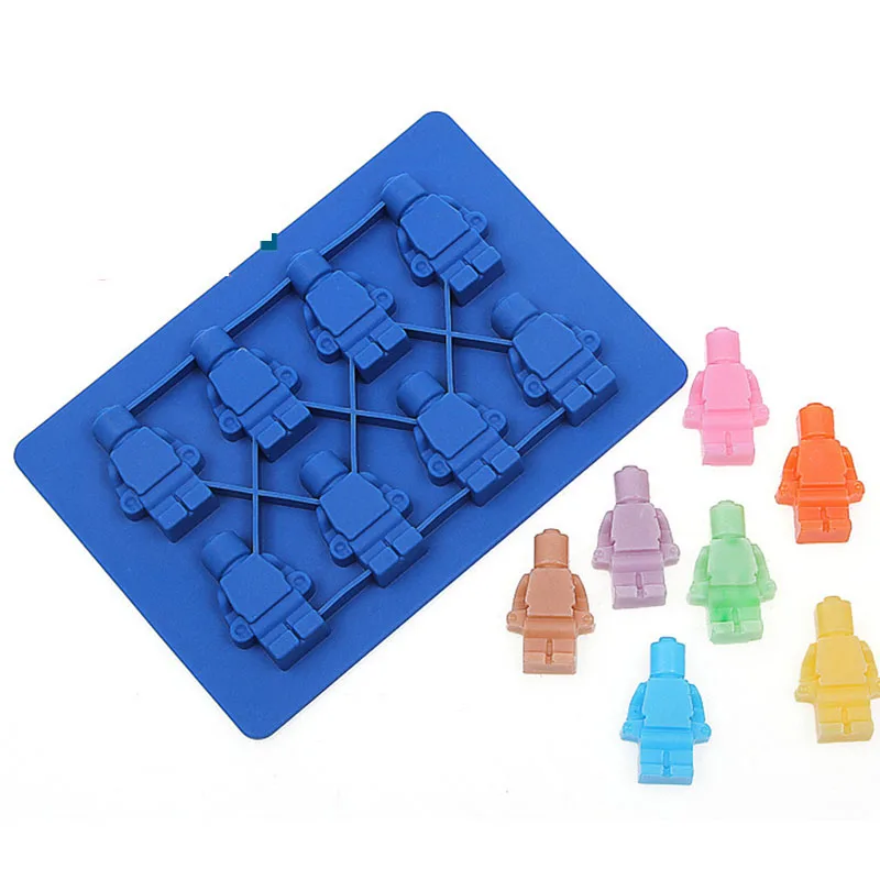 

High Quality 8pcs Star Wars Ice Tray Silicone Mold Ice Cube Tray Ice Cream Makers Chocolate Fondant Mould FA41