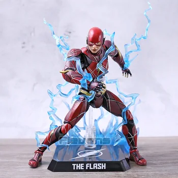 DAH-006 The Flash Dynamic 8ction Heroes Justice League Action Figure Collection Model Toy