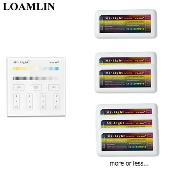 Led Strip Controller Mi light B2/T2 Touch Panel Wifi Ibox Control CCT Dimmer For Color Temperature Led Light DC12-24V
Led Strip Controller Mi light B2/T2 Touch Panel Wifi Ibox Control CCT Dimmer For Color Temperature Led Light DC12-24V