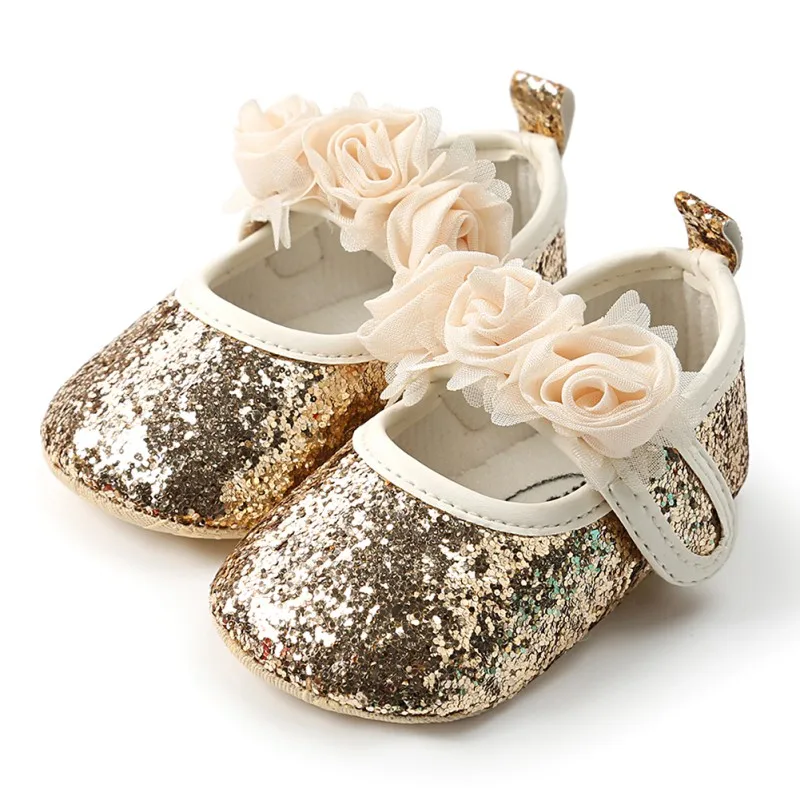 WEIXINBUY Fashion Sequins Lace Flower Baby Girl Shoes Anti-slip Soft Sole Bottom Walking Princess Shoes
WEIXINBUY Fashion Sequins Lace Flower Baby Girl Shoes Anti-slip Soft Sole Bottom Walking Princess Shoes