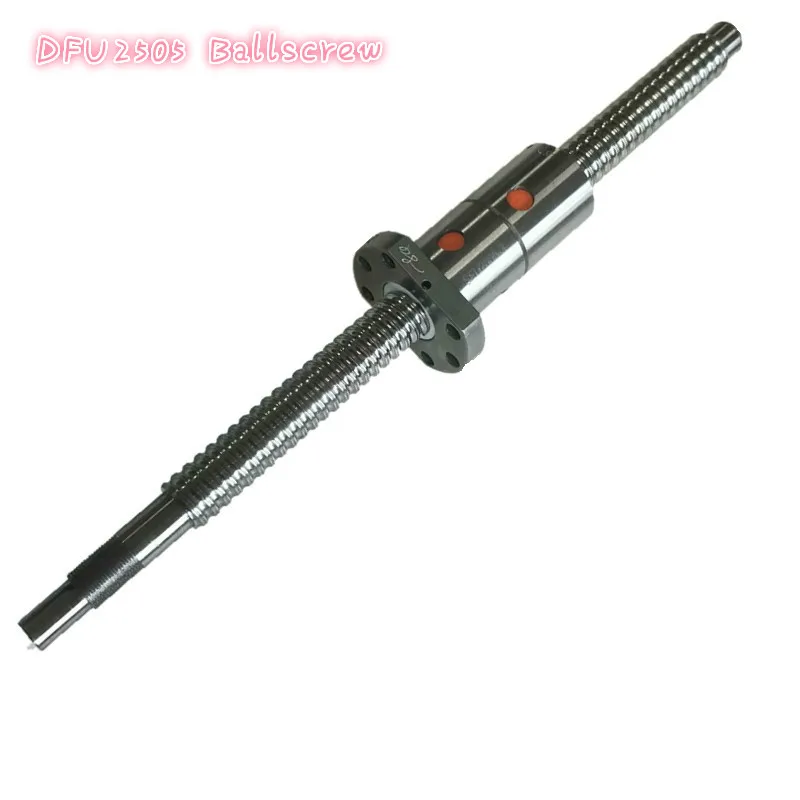 Шариковый винт DFU2505 любой длины L200/300/400/500/600/700/800/900 мм-концевые шариковые винты для BKBF20 + Двойная гайка 1 комплект ЧПУ
Шариковый винт DFU2505 любой длины L200/300/400/500/600/700/800/900 мм-концевые шариковые винты для BKBF20 + Двойная гайка 1 комплект ЧПУ