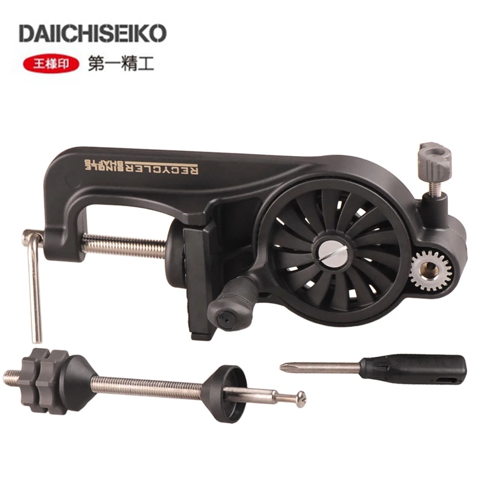 DAIICHISEIKO Portable Fishign Line Winder Gear Ratio 3.5:1 Spooler Line Wind Free Adjusted Line Apooler For Fishing Reel Tool
DAIICHISEIKO Portable Fishign Line Winder Gear Ratio 3.5:1 Spooler Line Wind Free Adjusted Line Apooler For Fishing Reel Tool