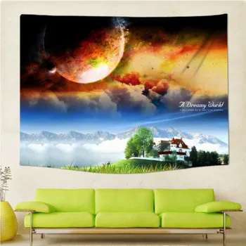 Beautiful Scenery Dream World Tapestry Wall Hanging 200x150cm Decor Scenic Starry sky Polyester Curtains Plus Long Table Cover
Beautiful Scenery Dream World Tapestry Wall Hanging 200x150cm Decor Scenic Starry sky Polyester Curtains Plus Long Table Cover