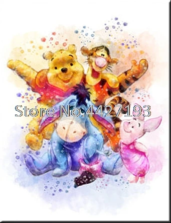 Diamond Painting Full Square Drill Diamond Embroidery Winnie the Pooh Diamond Mosaic Cartoon Picture Rhinestone Home Decor Gift
Diamond Painting Full Square Drill Diamond Embroidery Winnie the Pooh Diamond Mosaic Cartoon Picture Rhinestone Home Decor Gift