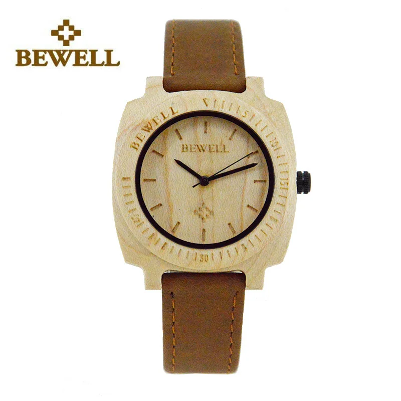 BEWELL Ladies Watch Wooden Dial Handmade Top Brand Design Natural Wooden Watch Casual Strap Ladies Fashion Lightweight 098B 
BEWELL Ladies Watch Wooden Dial Handmade Top Brand Design Natural Wooden Watch Casual Strap Ladies Fashion Lightweight 098B