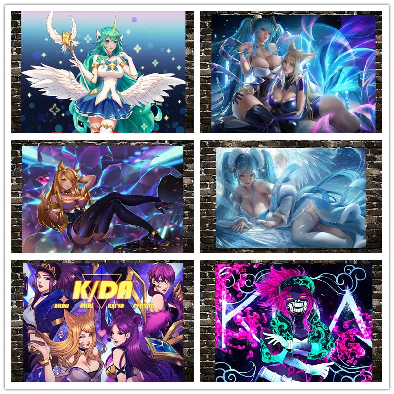 League of Legends Game Poster Anime Canvas Decorative Paintingcanvas Decorative Painting Wall Stickers Home Decoration Supplies
League of Legends Game Poster Anime Canvas Decorative Paintingcanvas Decorative Painting Wall Stickers Home Decoration Supplies