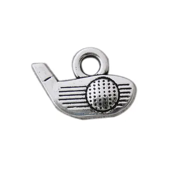 RAINXTAR Wholesale Antique Silver Color Golf Charms Alloy Sport Golfball Vintage Charms 11*15mm 50pcs AAC787
RAINXTAR Wholesale Antique Silver Color Golf Charms Alloy Sport Golfball Vintage Charms 11*15mm 50pcs AAC787