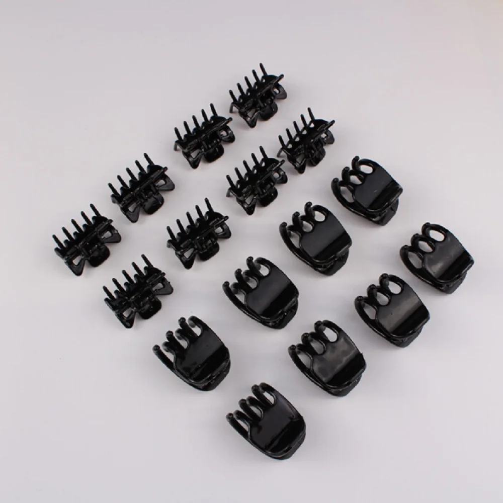Wholesale 12 PCS Fashion Women Hair Accessories Black Plastic Mini Hairpin Claws Hair Clip Clamps For Girls Hair Styling Tools
Wholesale 12 PCS Fashion Women Hair Accessories Black Plastic Mini Hairpin Claws Hair Clip Clamps For Girls Hair Styling Tools