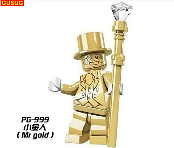 20PCS PG999 Mr Gold Single Sale Baby toys Chrom Golden Collection Building Blocks Models Children Gift Toys
20PCS PG999 Mr Gold Single Sale Baby toys Chrom Golden Collection Building Blocks Models Children Gift Toys