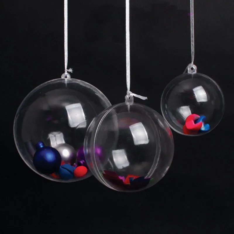 100pcs 5cm Ball Clear Plastic Ball for Flower Preservation Container Candy Box Transparent Hollow Sphere Hanging Decor
100pcs 5cm Ball Clear Plastic Ball for Flower Preservation Container Candy Box Transparent Hollow Sphere Hanging Decor