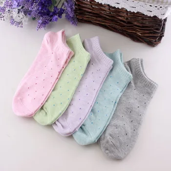 2018 Direct Selling Dot New Autumn And Winter Cotton Female Boat Socks Fine Point
2018 Direct Selling Dot New Autumn And Winter Cotton Female Boat Socks Fine Point