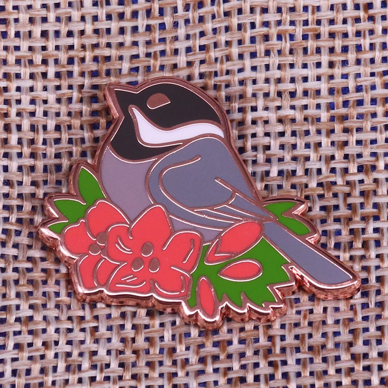 Bird on a branch with flowers Spring gift for girlfriend her children Lapel Pin Brooch Enamel pin
Bird on a branch with flowers Spring gift for girlfriend her children Lapel Pin Brooch Enamel pin