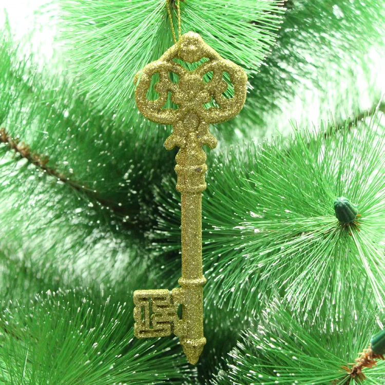 Ranton Christmas decoration 14.5 x 4.5cm christmas gold powder key craft christmas tree decoration party hanging ornament goods
Ranton Christmas decoration 14.5 x 4.5cm christmas gold powder key craft christmas tree decoration party hanging ornament goods