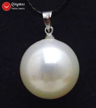 Qingmos 18mm White Round Sea Shell Pearl Pendant Necklace for Women with 17-18" Cord-nec5934 wholesale/retail Free shipping
Qingmos 18mm White Round Sea Shell Pearl Pendant Necklace for Women with 17-18" Cord-nec5934 wholesale/retail Free shipping