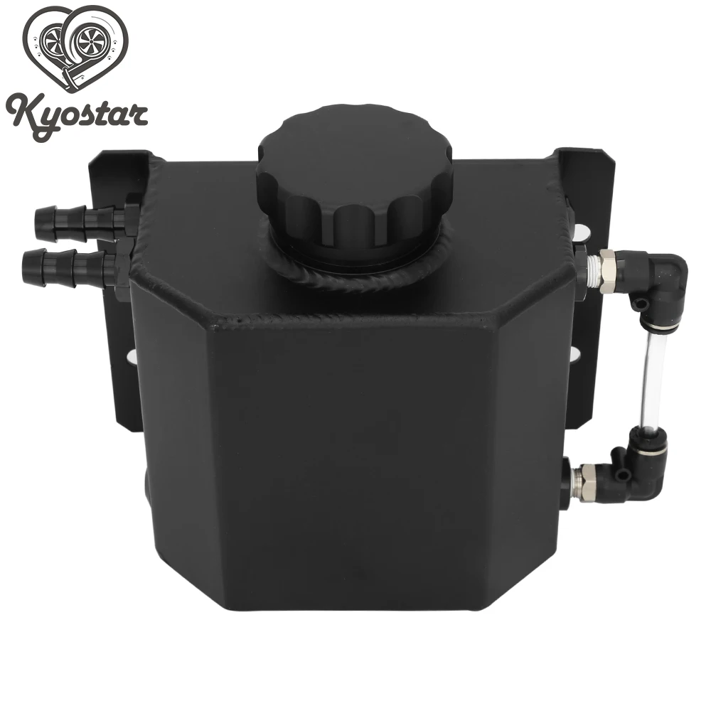 Universal 1 Litre 1000ml Aluminum Oil Catch Can / Racing Reservoir with Drain Plug Oil Catch Tank Barbed Breather Tank
Universal 1 Litre 1000ml Aluminum Oil Catch Can / Racing Reservoir with Drain Plug Oil Catch Tank Barbed Breather Tank