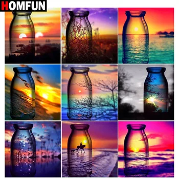 HOMFUN Full Square/Round Drill 5D DIY Diamond Painting "Cup sunset scenery" 3D Embroidery Cross Stitch 5D Home Decor Gift
HOMFUN Full Square/Round Drill 5D DIY Diamond Painting "Cup sunset scenery" 3D Embroidery Cross Stitch 5D Home Decor Gift