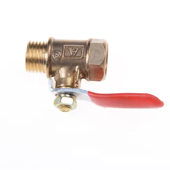 1Pcs Handle Brass Pipe Ball Valve 1/4" Sanitary Shut-off Ball Valve Straight
1Pcs Handle Brass Pipe Ball Valve 1/4" Sanitary Shut-off Ball Valve Straight