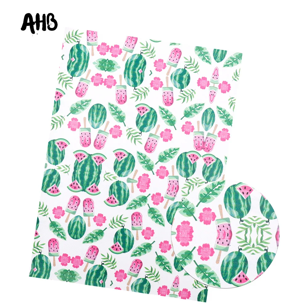 AHB Summer Fruits Printed Faux Leather Sheets For DIY Kids Hair Accessories Theme Party Decor Synthetic Leather Fabric Materials
AHB Summer Fruits Printed Faux Leather Sheets For DIY Kids Hair Accessories Theme Party Decor Synthetic Leather Fabric Materials