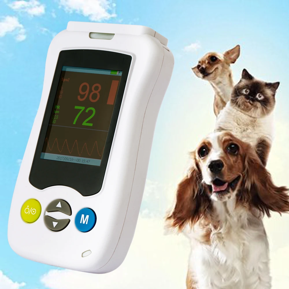Pet Veterinary Pulse Oximeter Blood Oxygen Saturation Monitor SPO2 PR Real Time Measure oxímetro de pulso
Pet Veterinary Pulse Oximeter Blood Oxygen Saturation Monitor SPO2 PR Real Time Measure oxímetro de pulso