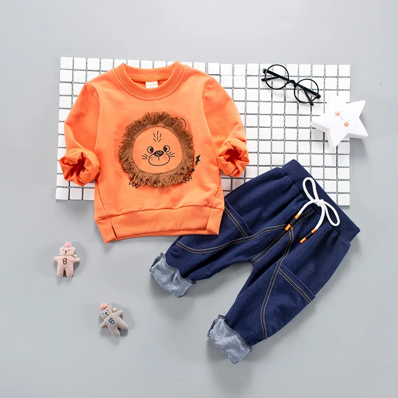Cotton Spring Children's Wear Two-piece Suit 0-4 Years Old Boys and Girls Children's Suit Kids Clothing Luxury Baby Clothes
Cotton Spring Children's Wear Two-piece Suit 0-4 Years Old Boys and Girls Children's Suit Kids Clothing Luxury Baby Clothes