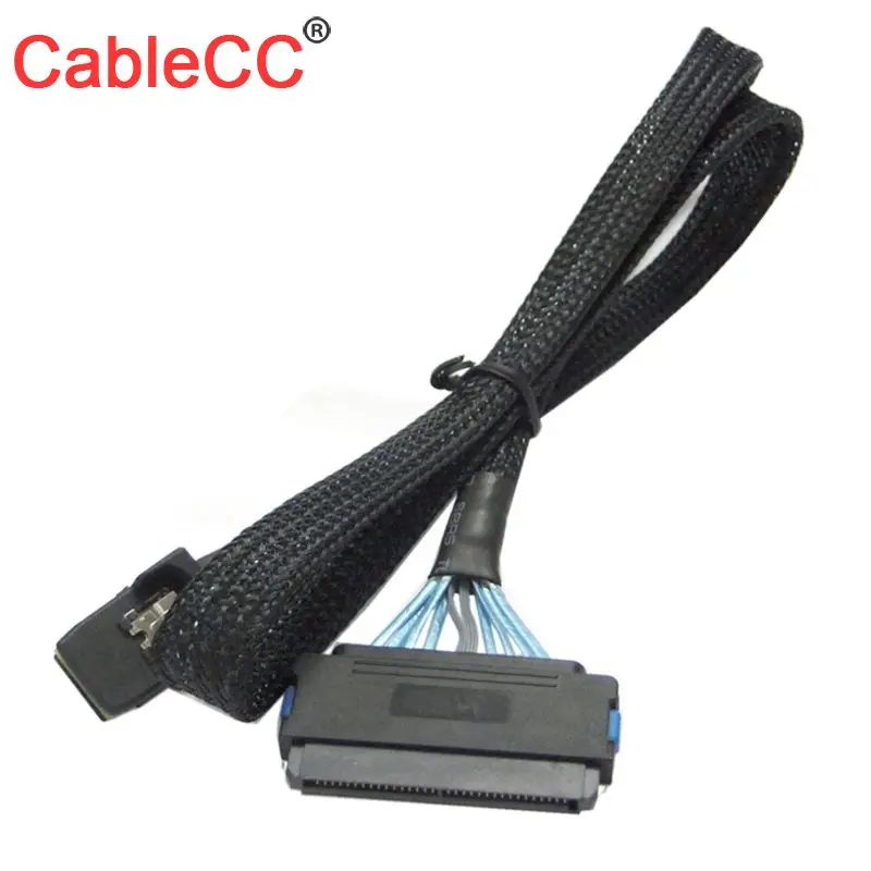 CY SFF-8484 SAS 32Pin 4i to SFF-8087 Mini SAS 4i 36Pin Cable Server Raid Cable 1M
CY SFF-8484 SAS 32Pin 4i to SFF-8087 Mini SAS 4i 36Pin Cable Server Raid Cable 1M