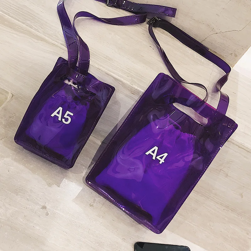 fashion 2019 new arrival female Transparent Letter Beach Bag PVC Personality Digital Pure Color Women's Shoulder Bags Handbags
fashion 2019 new arrival female Transparent Letter Beach Bag PVC Personality Digital Pure Color Women's Shoulder Bags Handbags