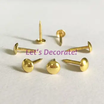 Free shipping 2700pcs/lot D6mm Golden Plated Decorative Tack, Hobnail, Upholstery Nail, Shoes Tacks,Drum Nails
Free shipping 2700pcs/lot D6mm Golden Plated Decorative Tack, Hobnail, Upholstery Nail, Shoes Tacks,Drum Nails