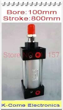 Airtac Type 100mm Bore 800mm Stroke 1/2" Port Standard Pneumatic Rod Cylinder SC 100*800 100x800 Adjustable Air Cylinders
Airtac Type 100mm Bore 800mm Stroke 1/2" Port Standard Pneumatic Rod Cylinder SC 100*800 100x800 Adjustable Air Cylinders