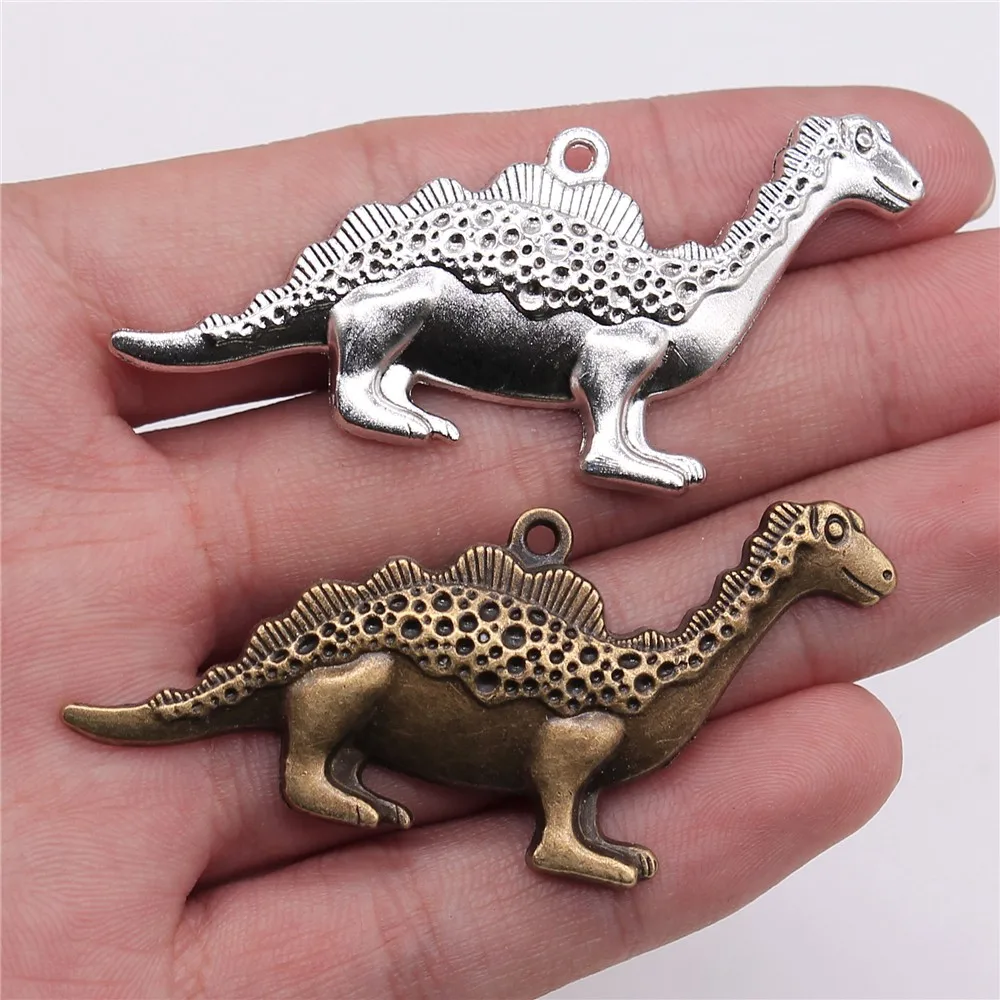 WYSIWYG 2pcs 63x31mm 2 Colors Antique Silver Antique Bronze Plated Dinosaur Pendants Big Dino Charm Pendants Large Dino Charm
WYSIWYG 2pcs 63x31mm 2 Colors Antique Silver Antique Bronze Plated Dinosaur Pendants Big Dino Charm Pendants Large Dino Charm
