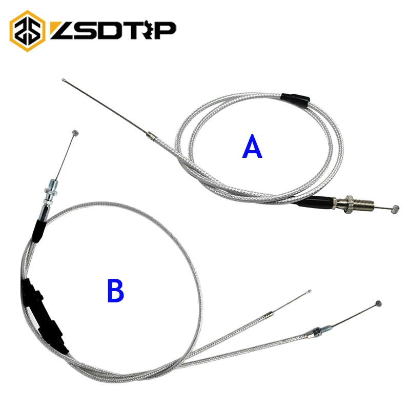 ZSDTRP 110cm 128cm Motorcycle Carburetor Throttle Grip Double Cable Line Universal Fit on Racing Motocross
ZSDTRP 110cm 128cm Motorcycle Carburetor Throttle Grip Double Cable Line Universal Fit on Racing Motocross