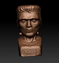 新しい3dモデル用3dレリーフ彫刻cncマシンでstlフォーマットphrenologyバスト(China)