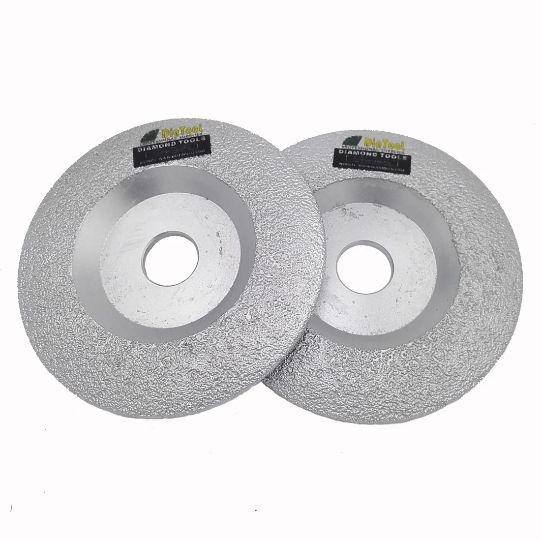 DIATOOL 2pcs Diameter 5" Convex Vacuum Brazed Diamond Grinding Cup Wheel 125mm Grinding Disc all Stone and Construction Material
DIATOOL 2pcs Diameter 5" Convex Vacuum Brazed Diamond Grinding Cup Wheel 125mm Grinding Disc all Stone and Construction Material
