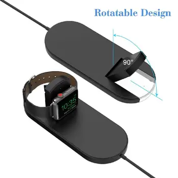 2 In 1 Qi Fast Wireless Charging Stand Charger For iWatch Apple Watch Series iPhone X 8 8Plus Samsung Galaxy Note D25
2 In 1 Qi Fast Wireless Charging Stand Charger For iWatch Apple Watch Series iPhone X 8 8Plus Samsung Galaxy Note D25