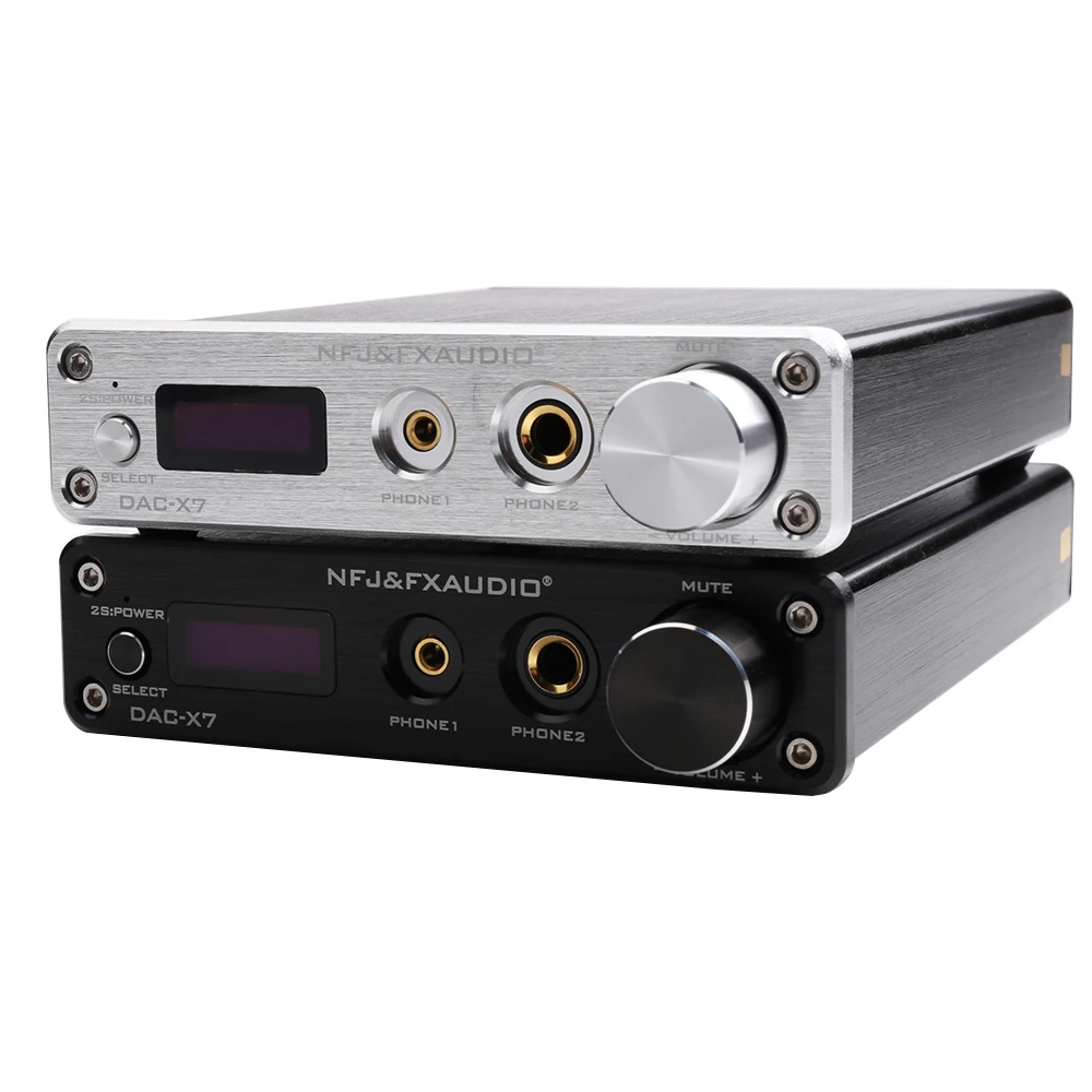 NEW DAC-X7 XMOS AK4490EQ USB DAC Decoder Audio Headphone Amplifier DSD256 OPA2604 TPA6120 USB / optical / coaxial / AUX input
NEW DAC-X7 XMOS AK4490EQ USB DAC Decoder Audio Headphone Amplifier DSD256 OPA2604 TPA6120 USB / optical / coaxial / AUX input