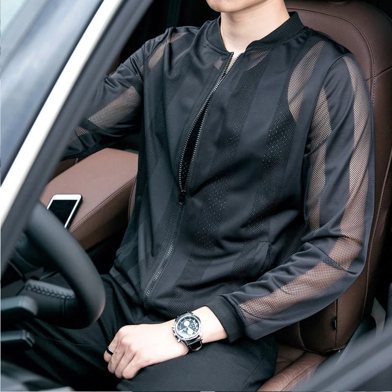 2019 Casual Thin Zippers No Jacket Men Stone Land Net Yarn Is Prevented In Clothes Baseball Coat Of Cultivate Morality Fashion
2019 Casual Thin Zippers No Jacket Men Stone Land Net Yarn Is Prevented In Clothes Baseball Coat Of Cultivate Morality Fashion