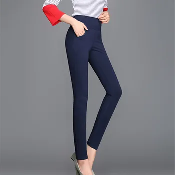 Autumn slim waist warm pants size Korean leisure trousers backing pencil pants
Autumn slim waist warm pants size Korean leisure trousers backing pencil pants
