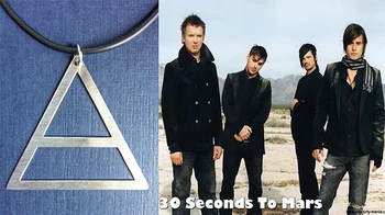 New drop shipping wholesale 12pcs/lot 30 Seconds to Mars Logo Triad Pendant necklace lead and nickel free leather chain 2016 usa
New drop shipping wholesale 12pcs/lot 30 Seconds to Mars Logo Triad Pendant necklace lead and nickel free leather chain 2016 usa