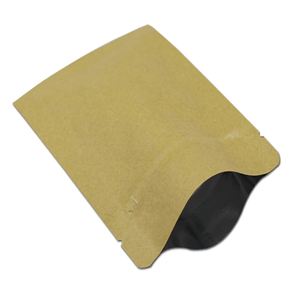 200Pcs/Lot Brown Zip Lock Food Storage Packaging Bag Kraft Paper Aluminum Foil Self Sealing Heat Seal Coffee Tea Pouch
200Pcs/Lot Brown Zip Lock Food Storage Packaging Bag Kraft Paper Aluminum Foil Self Sealing Heat Seal Coffee Tea Pouch