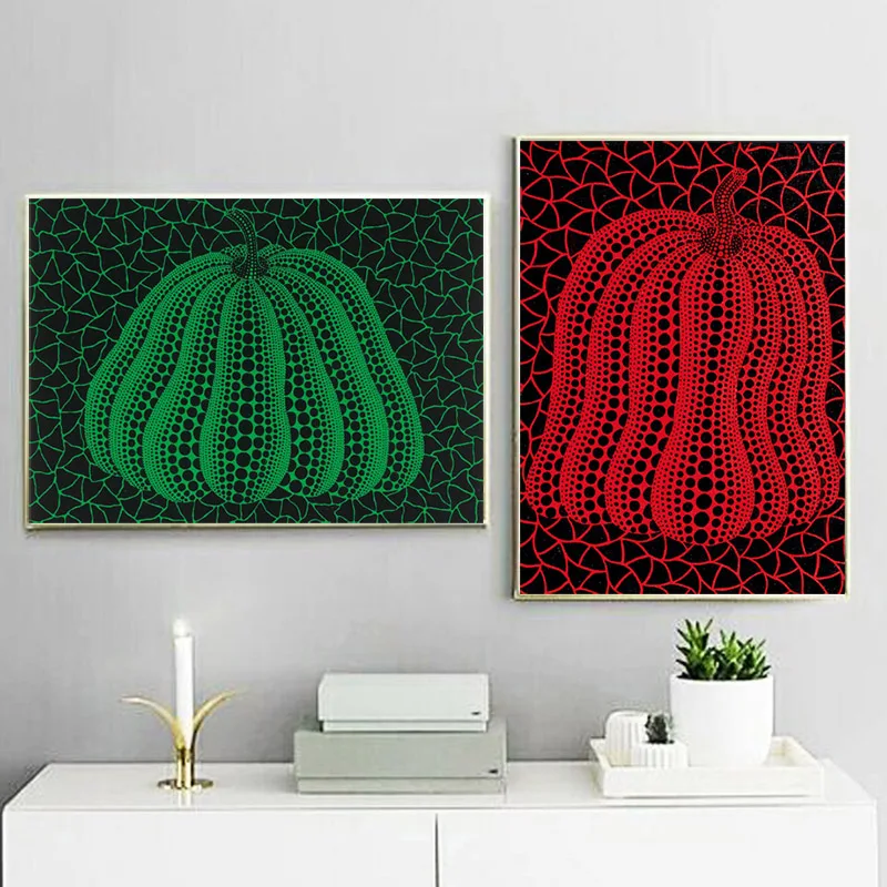 Stars Pumpkin By Yayoies Kusamaer Canvas Painting Print Living Room Home Decor Modern Wall Art Oil Painting Poster Pictures HD
Stars Pumpkin By Yayoies Kusamaer Canvas Painting Print Living Room Home Decor Modern Wall Art Oil Painting Poster Pictures HD