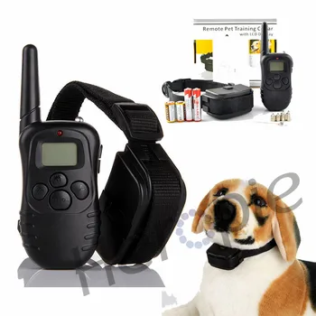Heropie 300M Dog Training Behaviour Aids LCD 100LV Yard Level Electric Shock Vibration Remote Pet Dog Training Collar
Heropie 300M Dog Training Behaviour Aids LCD 100LV Yard Level Electric Shock Vibration Remote Pet Dog Training Collar