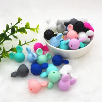 Chenkai 20pcs Silicone Mickey Teether Beads DIY Baby Animal Mouse Pacifier Dummy Teething Montessori Jewelry Making Toy Beads
Chenkai 20pcs Silicone Mickey Teether Beads DIY Baby Animal Mouse Pacifier Dummy Teething Montessori Jewelry Making Toy Beads
