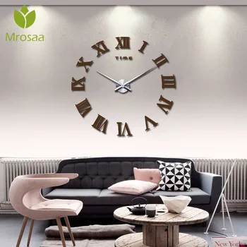 2019New Fashion Modern Quartz Clock 3d Large Acrylic Mirror Wall Clocks Diy Quartz Watch Home Kitchen Living Rooms Roman Mirrors
2019New Fashion Modern Quartz Clock 3d Large Acrylic Mirror Wall Clocks Diy Quartz Watch Home Kitchen Living Rooms Roman Mirrors