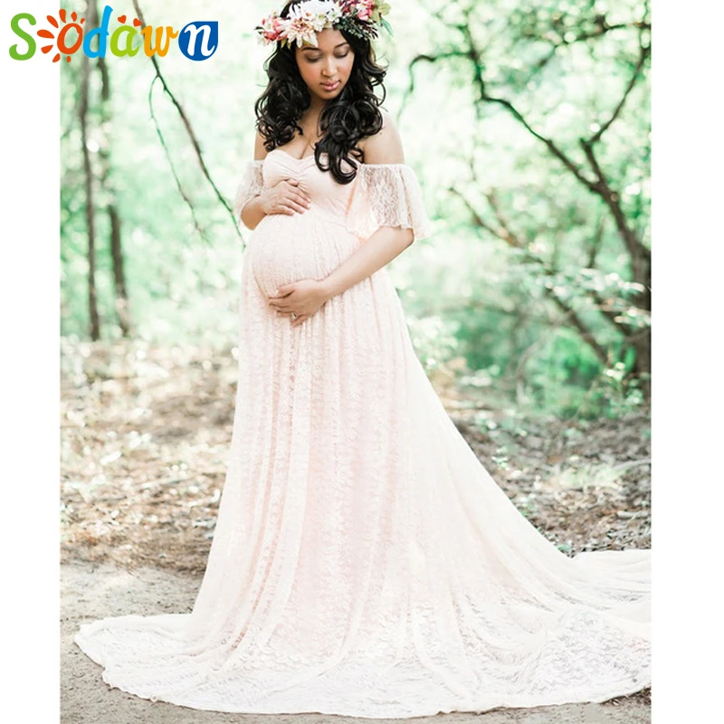Sodawn 2018Summer Comfortable Lace Maternity Dresses Mop Short-sleeved Dress Maternity Photography Props Fashion Pregnancy Dress
Sodawn 2018Summer Comfortable Lace Maternity Dresses Mop Short-sleeved Dress Maternity Photography Props Fashion Pregnancy Dress