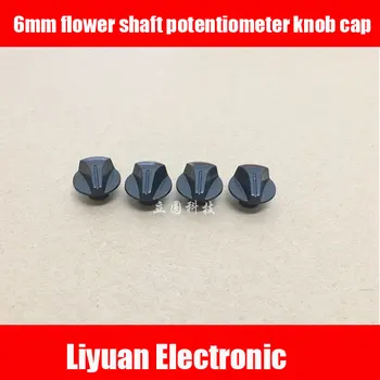 30pcs 6mm hole potentiometer knob cap flower shaft switch audio audio volume knob cap black high 14.5mm
30pcs 6mm hole potentiometer knob cap flower shaft switch audio audio volume knob cap black high 14.5mm