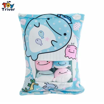 One Bag of Whale Fish Ocean Animal Plush Toy Triver Stuffed Doll Japanese Baby Kids Children Birthday Gift Drop Shipping
One Bag of Whale Fish Ocean Animal Plush Toy Triver Stuffed Doll Japanese Baby Kids Children Birthday Gift Drop Shipping