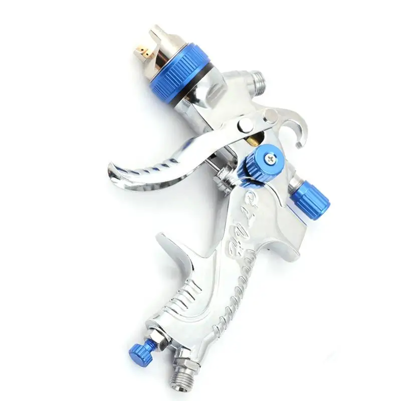 Spray gun with 3 nozzles 1.4mm 1.7mm and 2.0mm