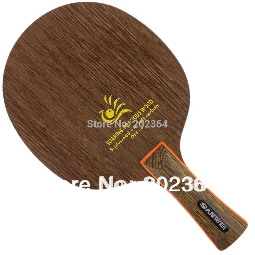 Sanwei H 4 (H-4, H4) SOARING-PRECIOUS WOOD OFF++ Table Tennis Blade for PingPong Racket
Sanwei H 4 (H-4, H4) SOARING-PRECIOUS WOOD OFF++ Table Tennis Blade for PingPong Racket